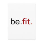 be fit post cards
