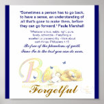 Be Fogetful-Customize Print