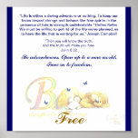 Be Free-Customize Posters