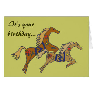 Native American Birthday Cards, Native American Birthday Card Templates ...