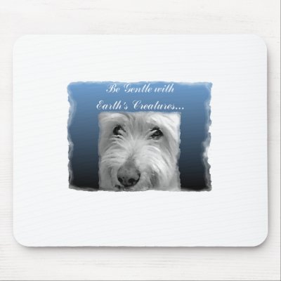 Be gentle... mouse pad by AJay36