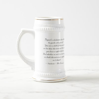 Be Gentle With Yourself - mug by Horseshoes3