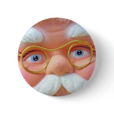 Be Good!Santa is Watching at You! Button by patrickrp