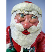 Be Good! Santa is Watching at You! photo sculptures