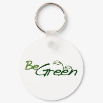 Be Green keychains by worldsfair Be Green keychains