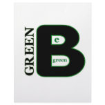 Be Green letterhead