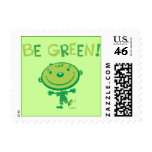 Be green! Postage Stamp