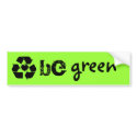 be green Sticker bumper stickers by Samoona14 be green Sticker bumper stickers