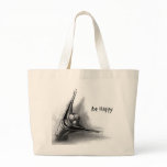 Be Happy Canvas Bags