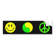 Be Happy bumper stickers by Paddydee56 Be Happy bumper stickers