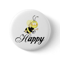 Be Happy buttons by Just2Cute Be Happy buttons