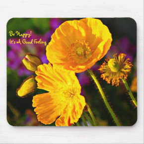 Be Happy- Happy Gift For All mousepad