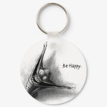Be Happy Keychain