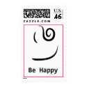 Be Happy! Postage - Customized postage by indolilly Be Happy! Postage - Customized postage