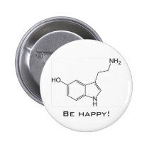 Be Happy! Serotonin Button buttons