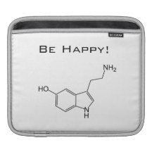 Be Happy! Serotonin iPad Sleeves