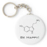 Be Happy! Serotonin Keychain