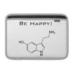Be Happy! Serotonin MacBook Air Sleeves