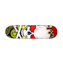 Be Happy_ Skateboard_by Elenne Boothe by ELENNE Be Happy_ Skateboard_by Elenne Boothe