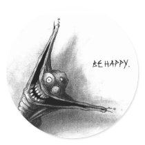Be Happy stickers