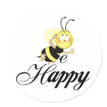Be Happy stickers