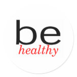 Be Healthy stickers