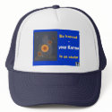 Be honest - your Karma is at stake hats by ten3design Be honest - your Karma is at stake hats