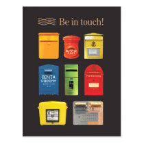 Be in Touch! Postcard