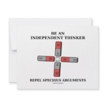 Be Independent Thinker Reject Specious Arguments Custom Invitations