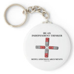 Be Independent Thinker Reject Specious Arguments Keychain