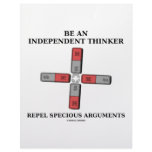 Be Independent Thinker Reject Specious Arguments Customized Letterhead