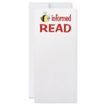 Be Informed READ Rack Card Template