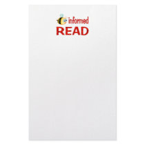 Be Informed READ Customized Stationery