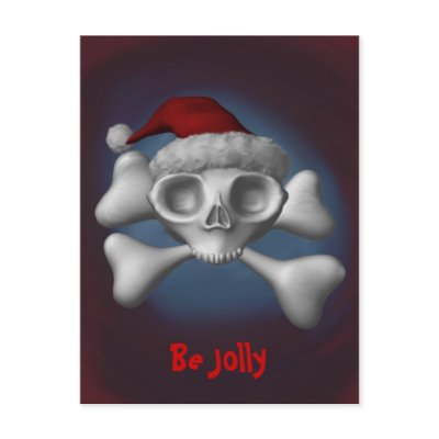 Be Jolly Postcard by MDKgraphics