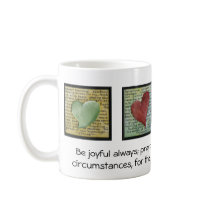 Be Joyful Always mugs by MCasady63 Be Joyful Always mugs