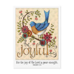 Be Joyful - Postcard