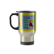 Be Joyful Whimsical Lady : Live Love Laugh Dream Mugs