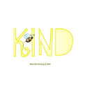 Be Kind - A Positive Word zazzle_magnet