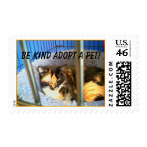BE KIND ADOPT A PET! postage by SHASHASHU BE KIND ADOPT A PET! postage