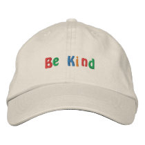 Be Kind embroidered hats