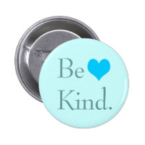 Be Kind Heart Buttons