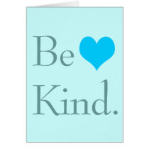Be Kind Heart Cards