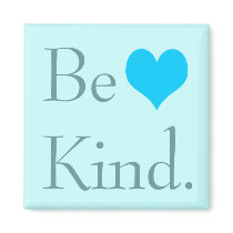 Be Kind Heart Magnets