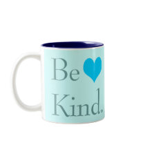 Be Kind Heart Mugs
