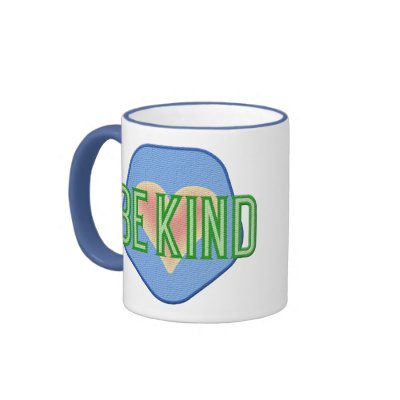Be Kind Mugs by wingedturtle