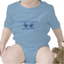 Be Kind to Humans Onesie Shirt