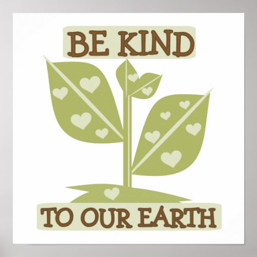 Be Kind to our Earth T-shirts and Gifts zazzle_print