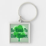 Be Kind To Our Planet Key Chain
