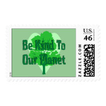 Be Kind To Our Planet Stamp