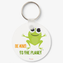 Be kind to the planet - Think Green Keychain